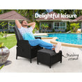 Load image into Gallery viewer, Gardeon Recliner Chair Sun lounge Setting Outdoor Furniture Patio Wicker Sofa