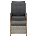 Load image into Gallery viewer, Gardeon Recliner Chair Sun lounge Outdoor Setting Patio Furniture Wicker Sofa