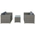 Load image into Gallery viewer, Gardeon Outdoor Furniture Sofa Set 4-Seater Wicker Lounge Setting Table Chairs