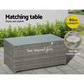 Load image into Gallery viewer, Gardeon Outdoor Furniture Sofa Set 4-Seater Wicker Lounge Setting Table Chairs