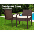 Load image into Gallery viewer, Gardeon 3-piece Outdoor Set - Brown