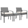 Load image into Gallery viewer, Gardeon 3-piece Outdoor Set - Grey