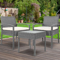 Load image into Gallery viewer, Gardeon 3-piece Outdoor Set - Grey