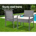 Load image into Gallery viewer, Gardeon 3-piece Outdoor Set - Grey