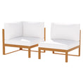 Load image into Gallery viewer, Gardeon 5PCS Outdoor Sofa Set 4-Seater Couch Lounge Setting Acacia Wood