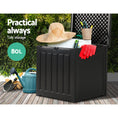 Load image into Gallery viewer, Gardeon 80L Outdoor Storage Box Waterproof Container Indoor Garden Toy Tool Shed