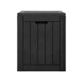 Load image into Gallery viewer, Gardeon Outdoor Storage Box 118L Container Lockable Indoor Garden Toy Tool Shed Black