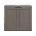 Load image into Gallery viewer, Gardeon Outdoor Storage Box 118L Container Lockable Indoor Garden Toy Tool Shed Grey