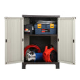 Load image into Gallery viewer, Gardeon Outdoor Storage Cabinet Lockable Cupboard Garage 92cm