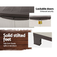 Load image into Gallery viewer, Gardeon Outdoor Storage Cabinet Cupboard Lockable Garage 92cm