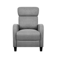 Load image into Gallery viewer, Emily Fabric Reclining Armchair - Grey