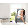 Load image into Gallery viewer, Artiss Fabric Reclining Armchair - Grey