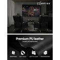 Load image into Gallery viewer, Artiss Recliner Chair Sofa Armchair Lounge Black Leather