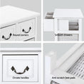 Load image into Gallery viewer, Artiss Storage Cabinet Dresser Chest of Drawers Bedside Table Bathroom Lamp Side