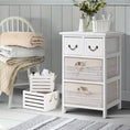 Load image into Gallery viewer, Artiss Storage Cabinet Dresser Chest of Drawers Bedside Table Bathroom Lamp Side
