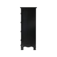 Load image into Gallery viewer, Artiss Vintage Bedside Table Chest 4 Drawers Storage Cabinet Nightstand Black