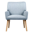Load image into Gallery viewer, Armchair Lounge Accent Chair Upholstered Couch Seat Sofa Bedroom Seater Beige Blue Grey