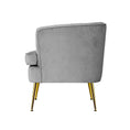 Load image into Gallery viewer, Artiss Armchair Lounge Accent Chair Armchairs Sofa Chairs Velvet Grey Couch
