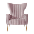 Load image into Gallery viewer, Artiss Armchair Lounge Chair Accent Armchairs Chairs Velvet Sofa Pink Seat