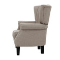 Load image into Gallery viewer, Armchair Lounge Chair Accent Chairs Armchairs Fabric Single Sofa Beige