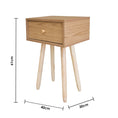 Load image into Gallery viewer, Milano Decor Bedside Table Kirrawee Drawers Nightstand Unit Cabinet Storage