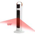 Load image into Gallery viewer, Electric Ceramic Tower Heater Remote Control Portable OVanting - White