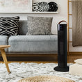 Load image into Gallery viewer, Electric Ceramic Tower Heater Remote Control Portable OVanting Black