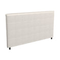 Load image into Gallery viewer, Milano Decor Gia Boucle Bedhead Headboard Upholstered Luxury Cushioned White - King - White