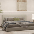 Load image into Gallery viewer, Milano Decor Gia Boucle Bedhead Headboard Upholstered Luxury Cushioned White - King - White