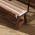 Load image into Gallery viewer, Outdoor Table & Bench Set with Cushions & Umbrella (Brown)