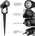 Load image into Gallery viewer, 3 x LED Spotlights Powered Solar Garden Lights Outdoor Waterproof (Warm White)