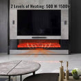 Load image into Gallery viewer, Electric Fireplace, Wall Mount Heater, 150cm