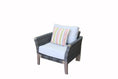 Load image into Gallery viewer, Armchair Indoor Outdoor Wicker Rattan Woven - Gray