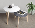 Load image into Gallery viewer, Bianco Nesting Round Coffee Table Side Table Set Of 2