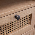 Load image into Gallery viewer, Natura Rattan Buffet Sideboard Storage Cabinet Hallway Table With Drawers