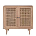 Load image into Gallery viewer, Delphi Rattan Buffet Sideboard Storage Cabinet Hallway Table With 2 Doors