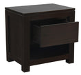 Load image into Gallery viewer, Ivy 1 Drawer Bedside Table (Chocolate)