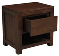 Load image into Gallery viewer, Ivy 1 Drawer Bedside Table (Mahogany)