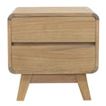 Load image into Gallery viewer, Providence 2 Drawer Bedside Table (Natural)