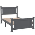 Load image into Gallery viewer, KINGSTON SLUMBER King Single Wooden Timber Bed Frame, Grey