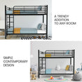 Load image into Gallery viewer, Kingston Slumber 2in1 Single Metal Bunk Bed Frame, with Modular Design, Dark Matte Grey