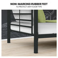 Load image into Gallery viewer, Kingston Slumber 2in1 Single Metal Bunk Bed Frame, with Modular Design, Dark Matte Grey