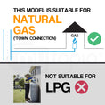 Load image into Gallery viewer, Natural Gas Heater Portable Floor Flueless