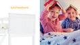 Load image into Gallery viewer, KINGSTON SLUMBER Bunk Bed Frame Modular Single White Wood Kids Double Deck Twin
