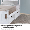 Load image into Gallery viewer, Kingston Slumber Single Wooden Bed Frame Base White Pine Adult Bedroom Furniture Timber Slat