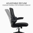 Load image into Gallery viewer, FORTIA Ergonomic Mesh Office Chair Computer Seat Adjustable Recline, Black