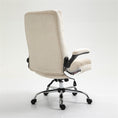 Load image into Gallery viewer, Velvet Home Ergonomic Swivel Adjustable Tilt Angle and Flip-up Arms Office Chair