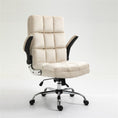 Load image into Gallery viewer, Velvet Home Ergonomic Swivel Adjustable Tilt Angle and Flip-up Arms Office Chair