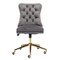 Load image into Gallery viewer, Velvet Home Office Chair- Grey