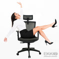 Load image into Gallery viewer, EKKIO Zorae - Office Chair (Black) EK-OC-100-SQ / EK-OC-100-BST